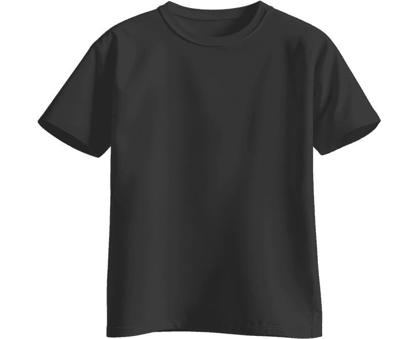 T-shirt front template